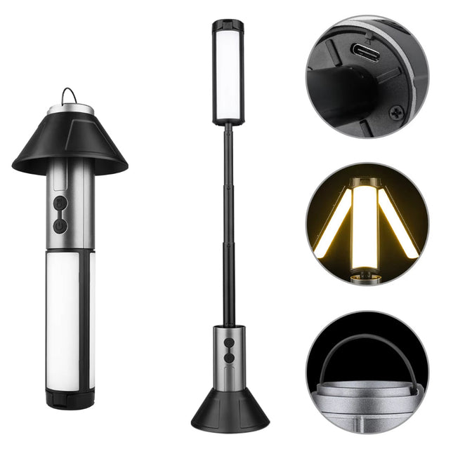 Multi Camping light & torch 2in1