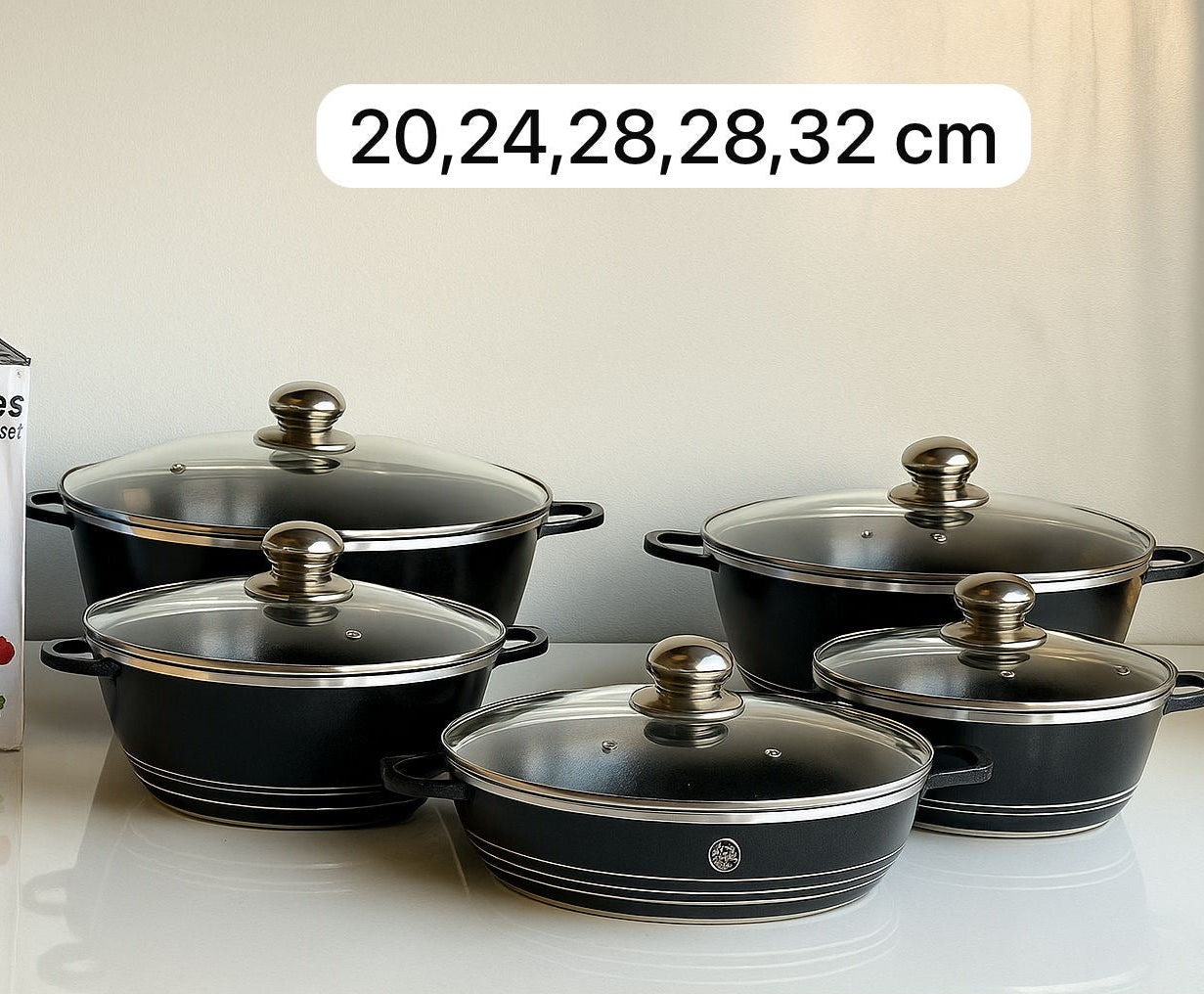 Ceramic cookware set