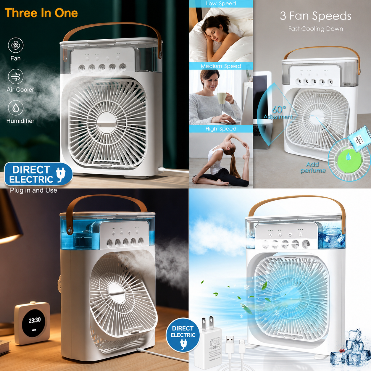 Cooler fan electric