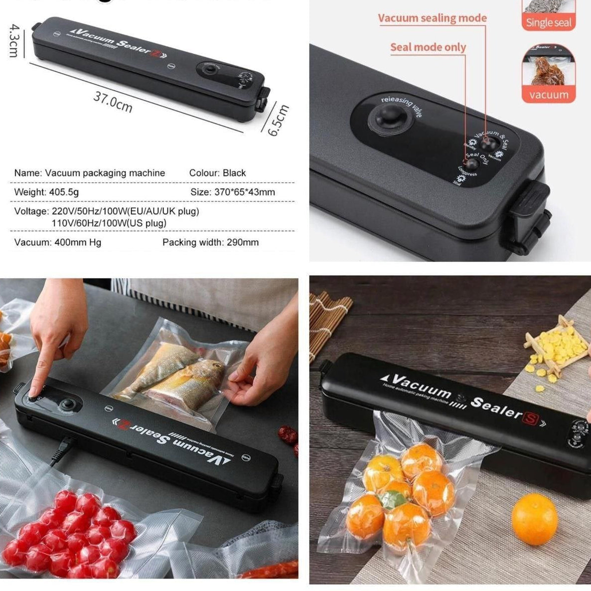 Vacuum sealer electric