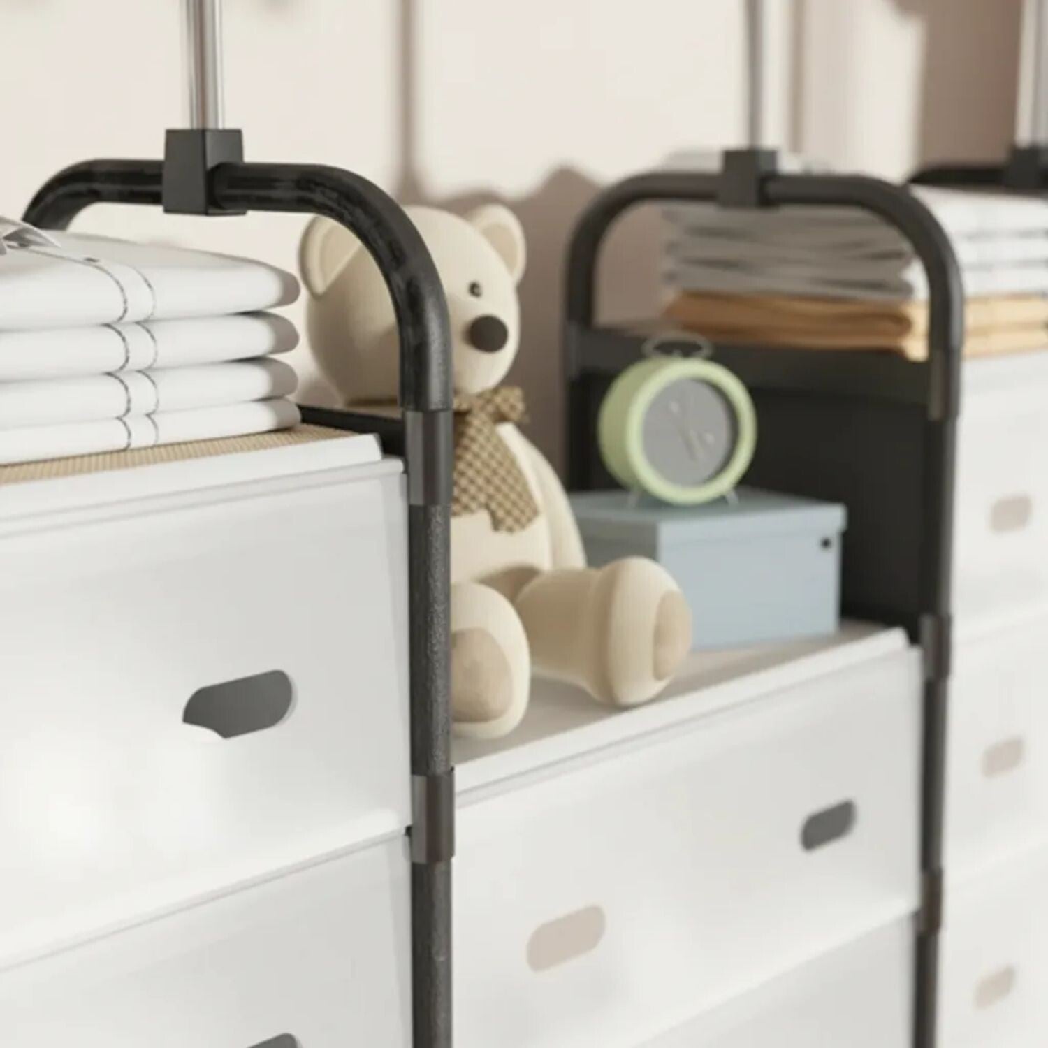 Storage & cloth hanging rack 3 set