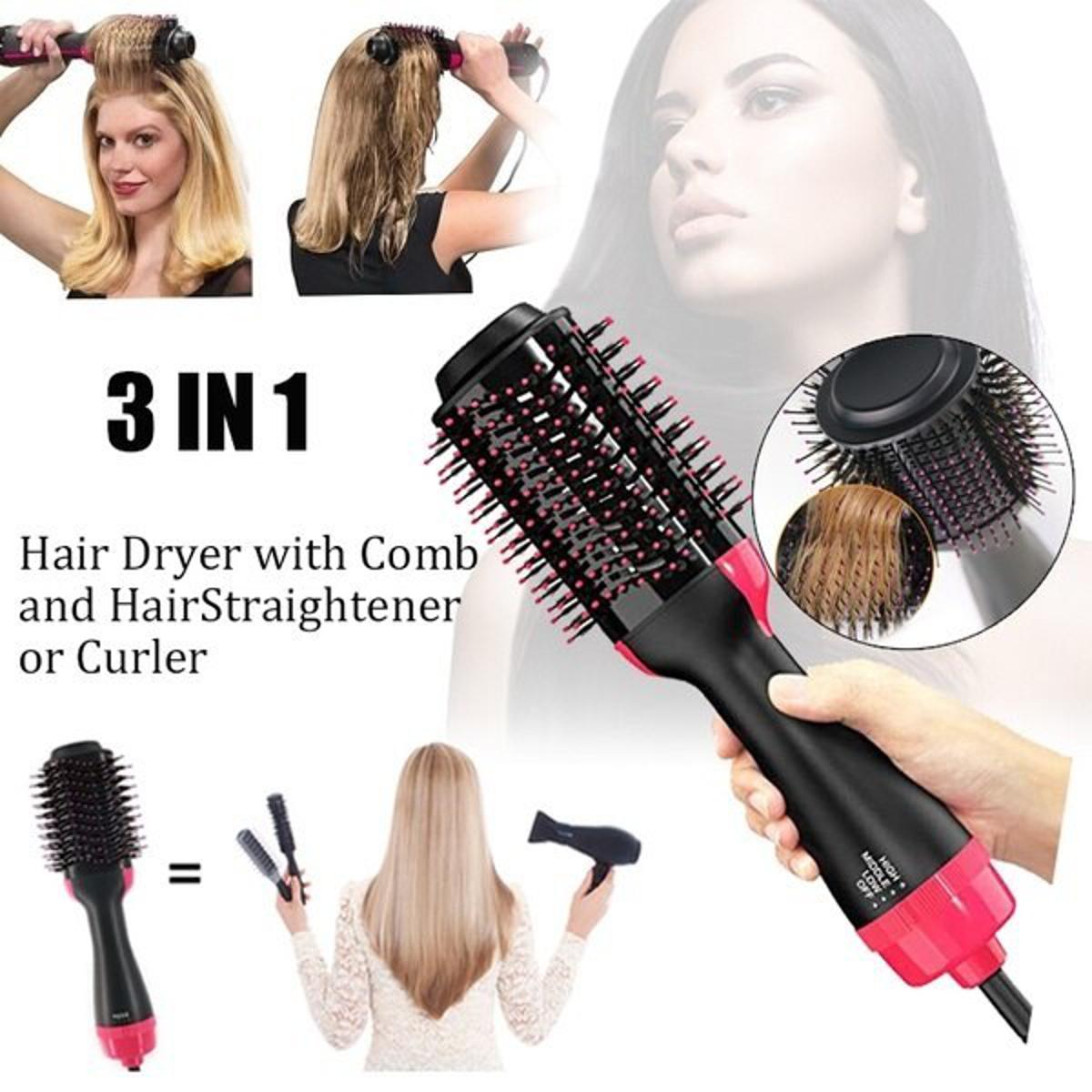 Onestep hair styler tool