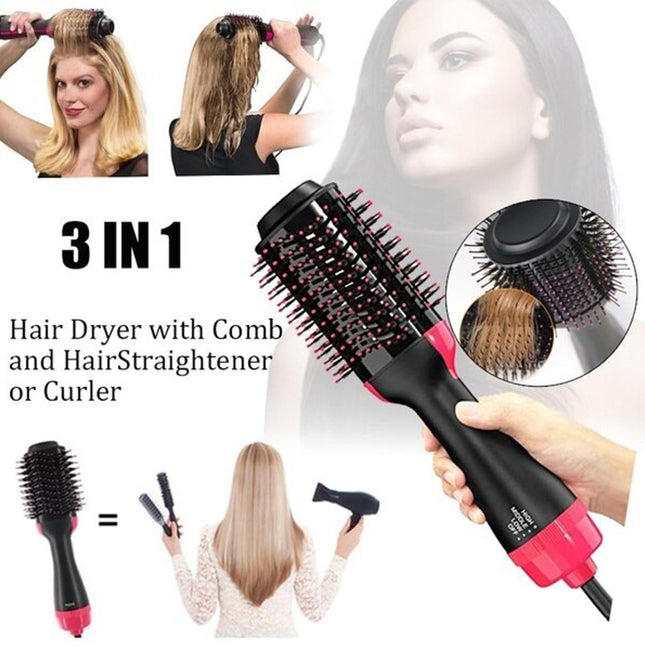Onestep hair styler tool