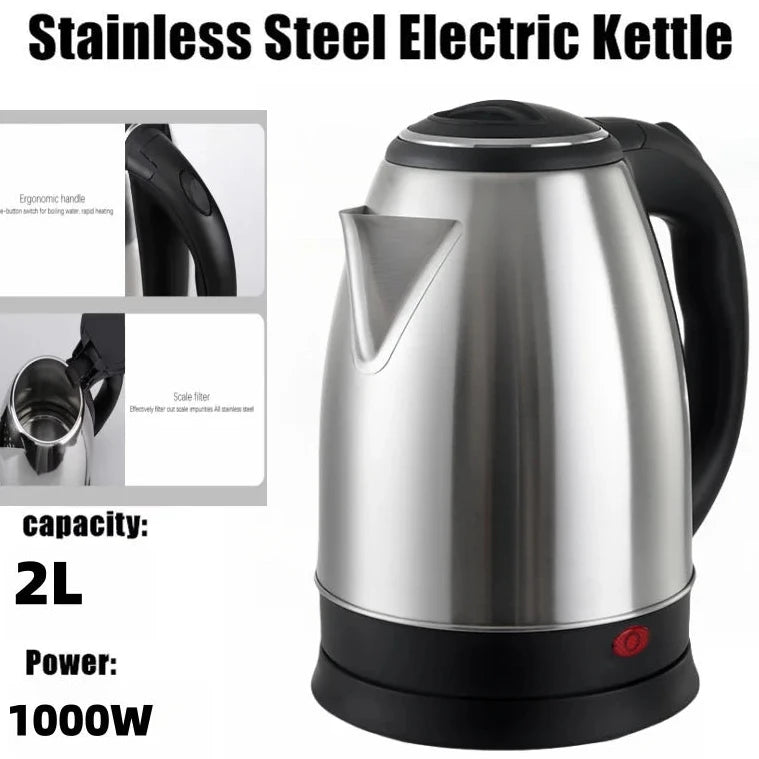 Electric steel kettle