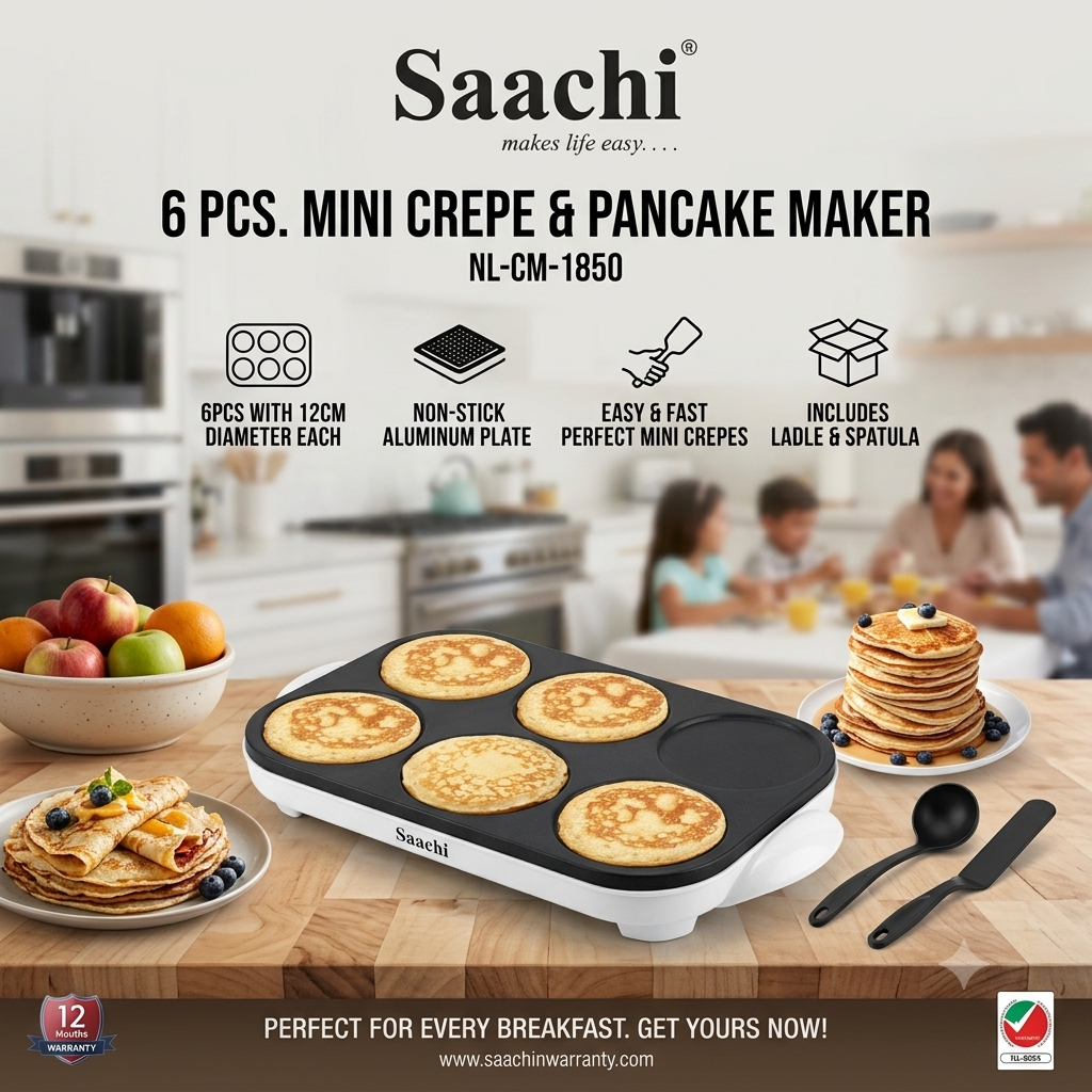 Electric pan cake machine
