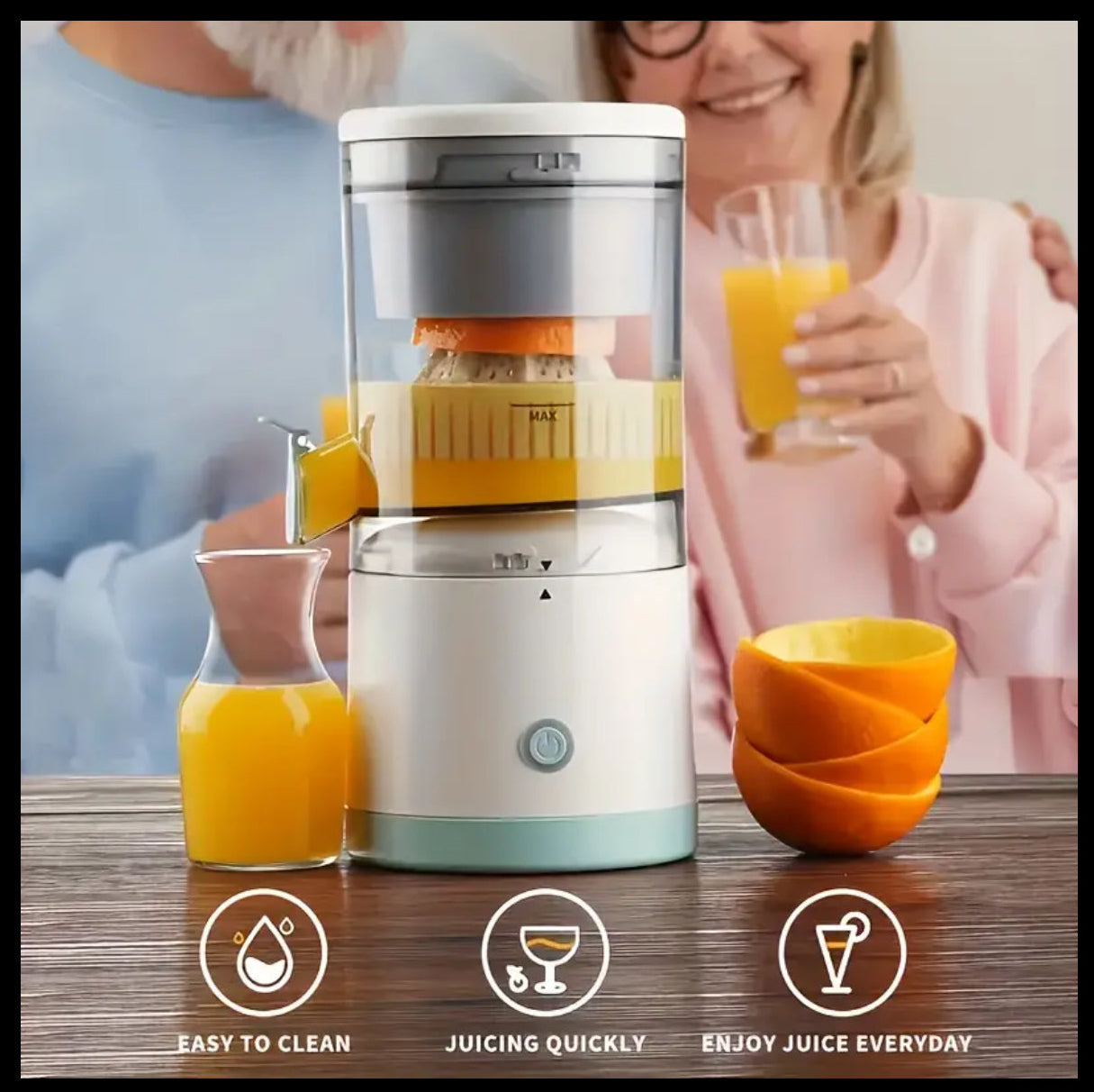 Wireless juicer for citrus & more