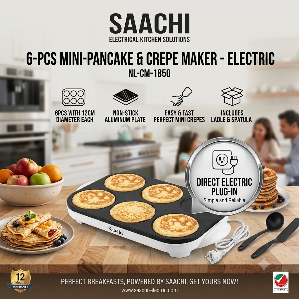 Electric pan cake machine