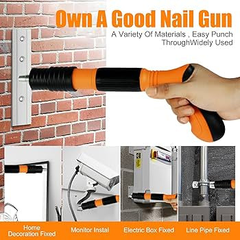 Nail pusher gun with kit