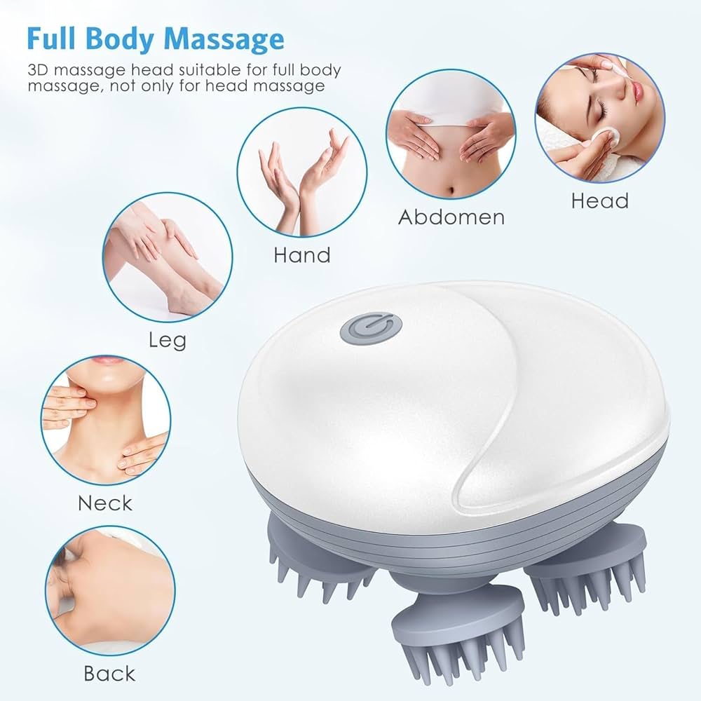 Scalp massager machine