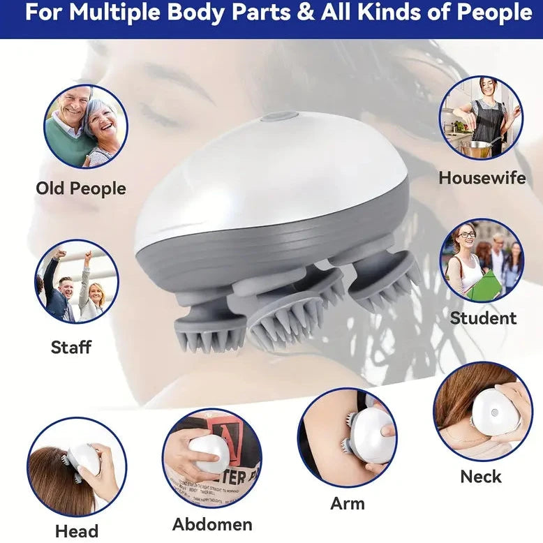 Scalp massager machine