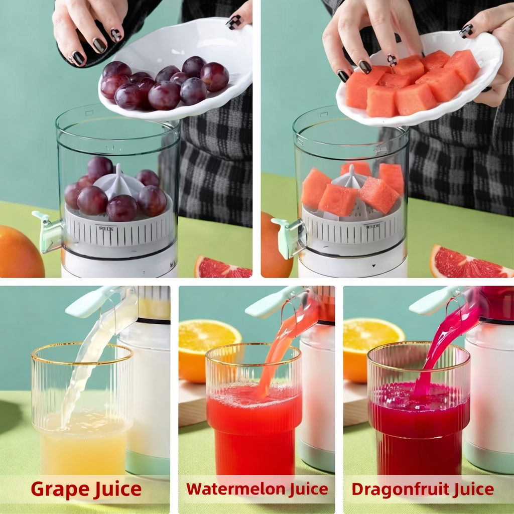 Wireless juicer for citrus & more