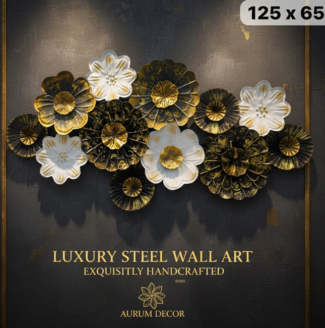 Metal decor for wall art