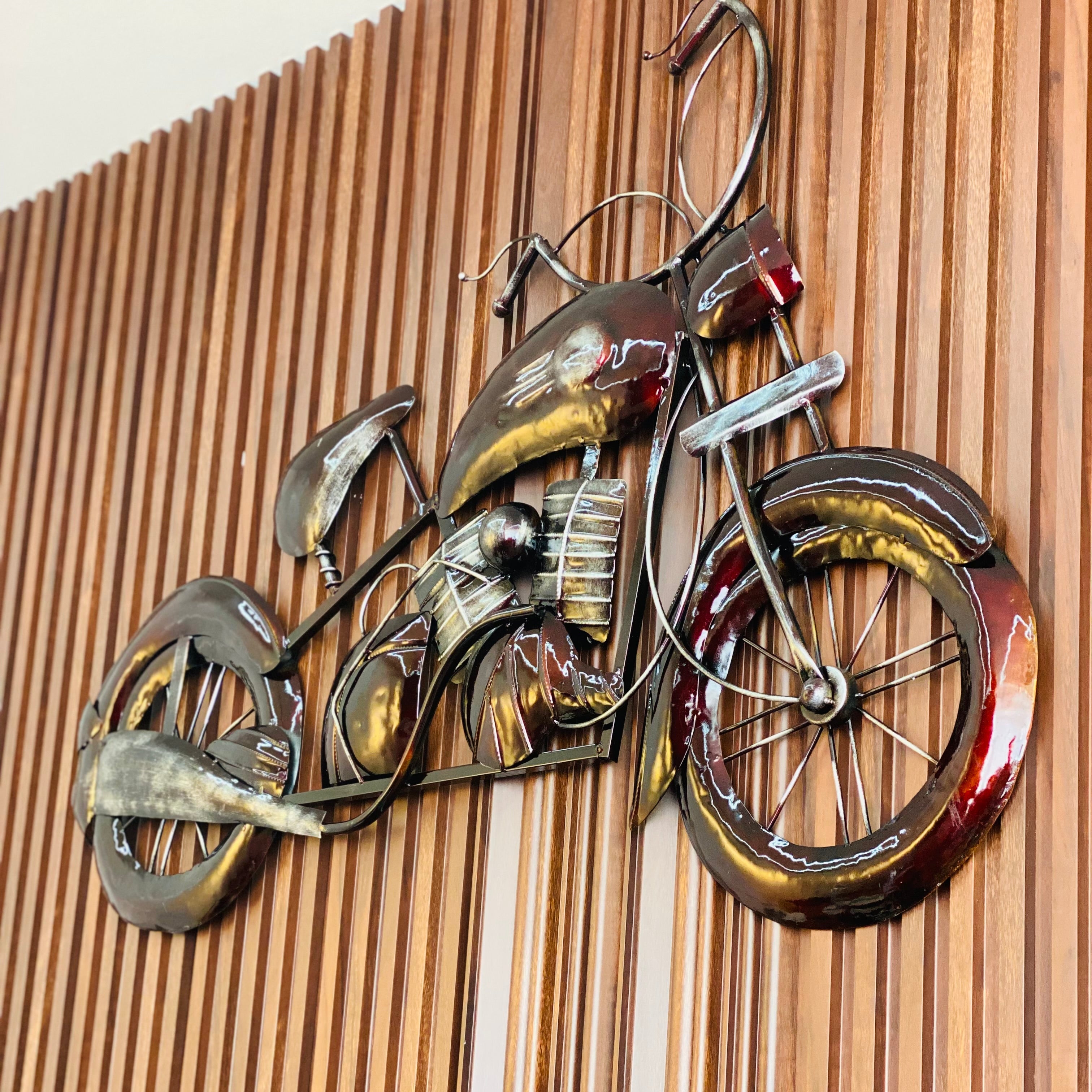 Bike art design for wall hanging