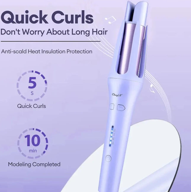 Automatic hair curler