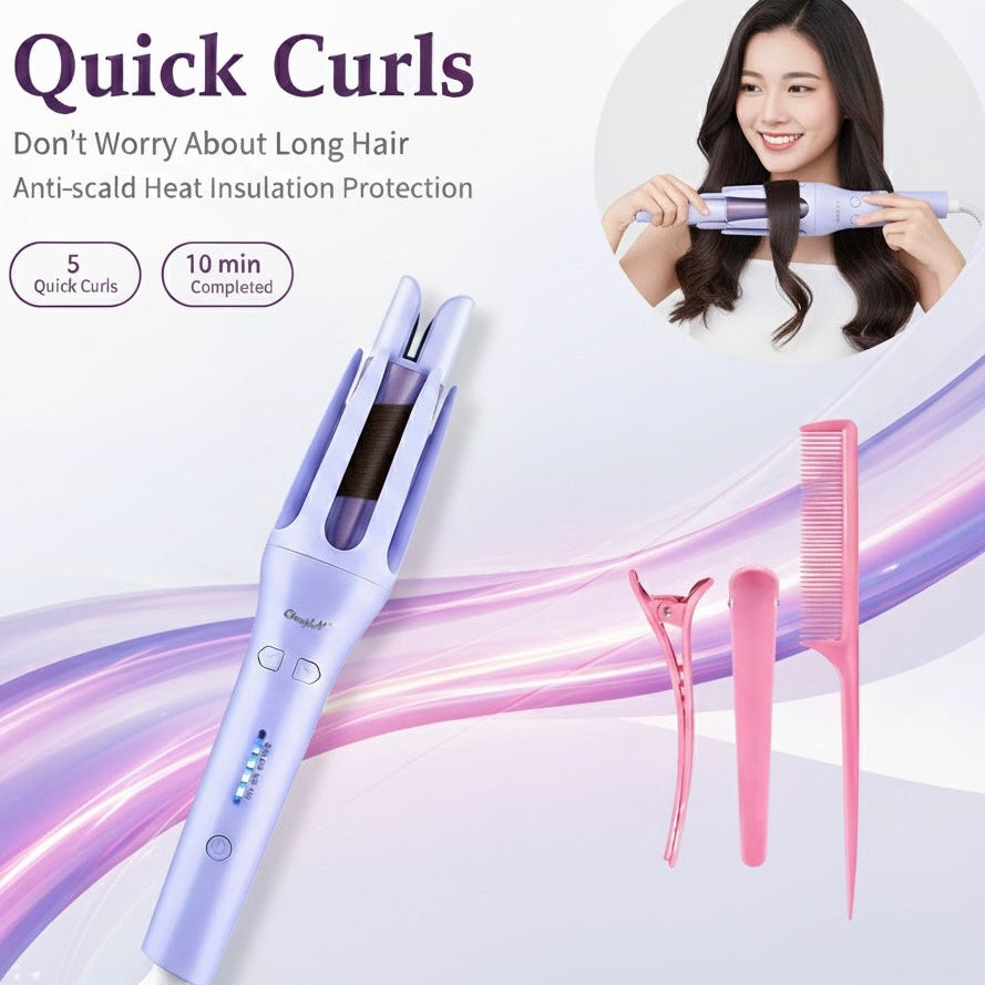 Automatic hair curler