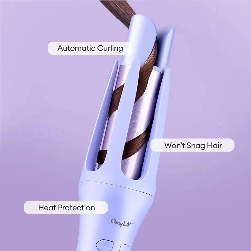 Automatic hair curler