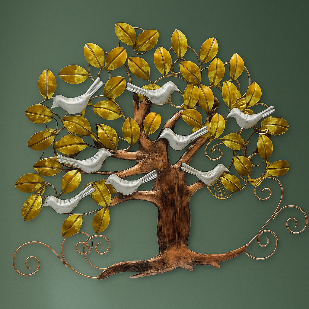 Wall decor hanging tree