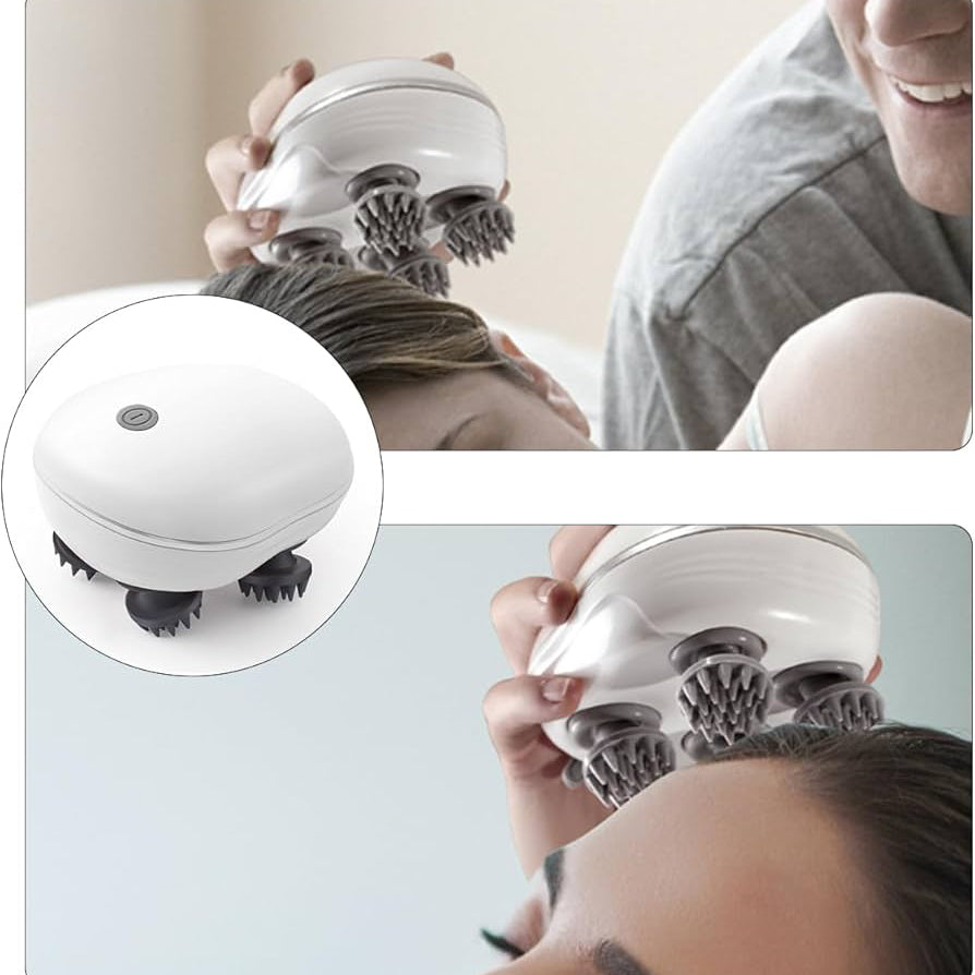 Scalp massager machine