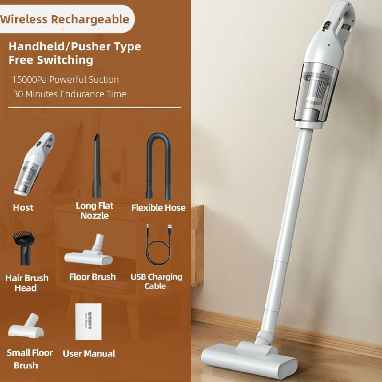 Portable vacuum cleaner