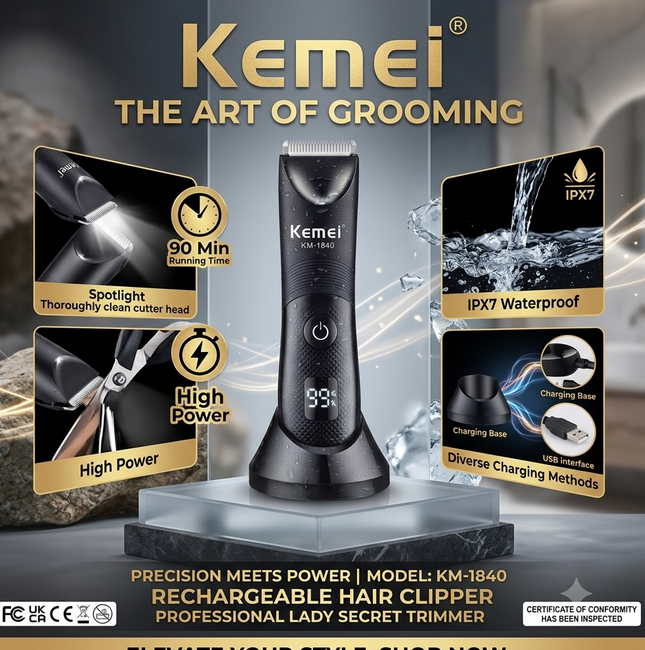 Kemei trimmer multiple purpose