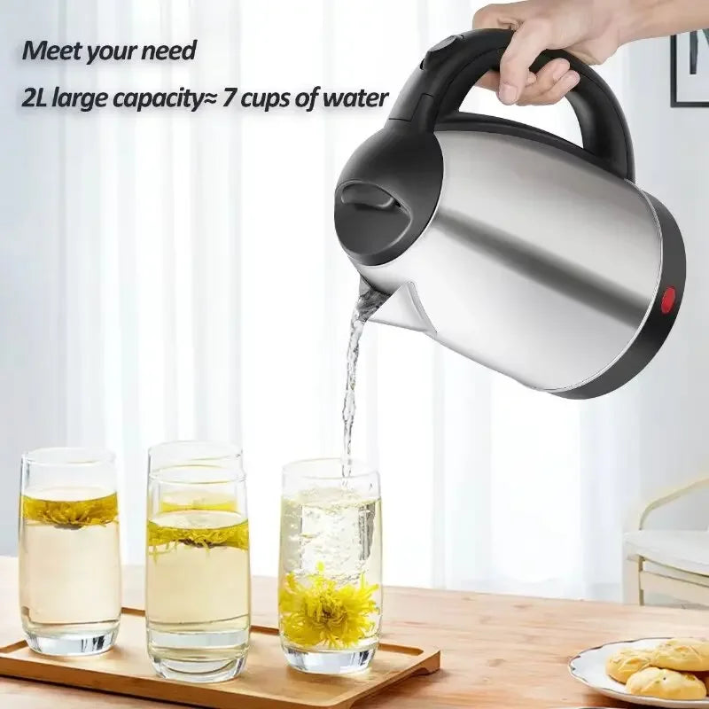 Electric steel kettle