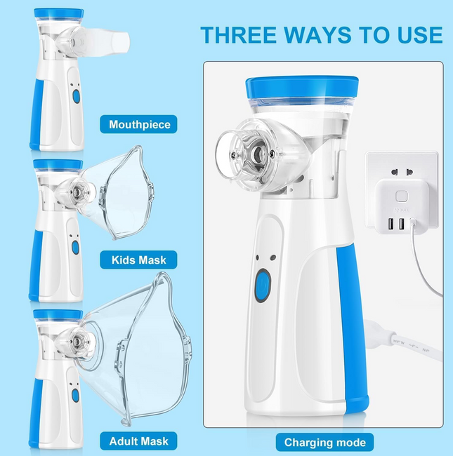 Mesh nebulizer for adults & kids