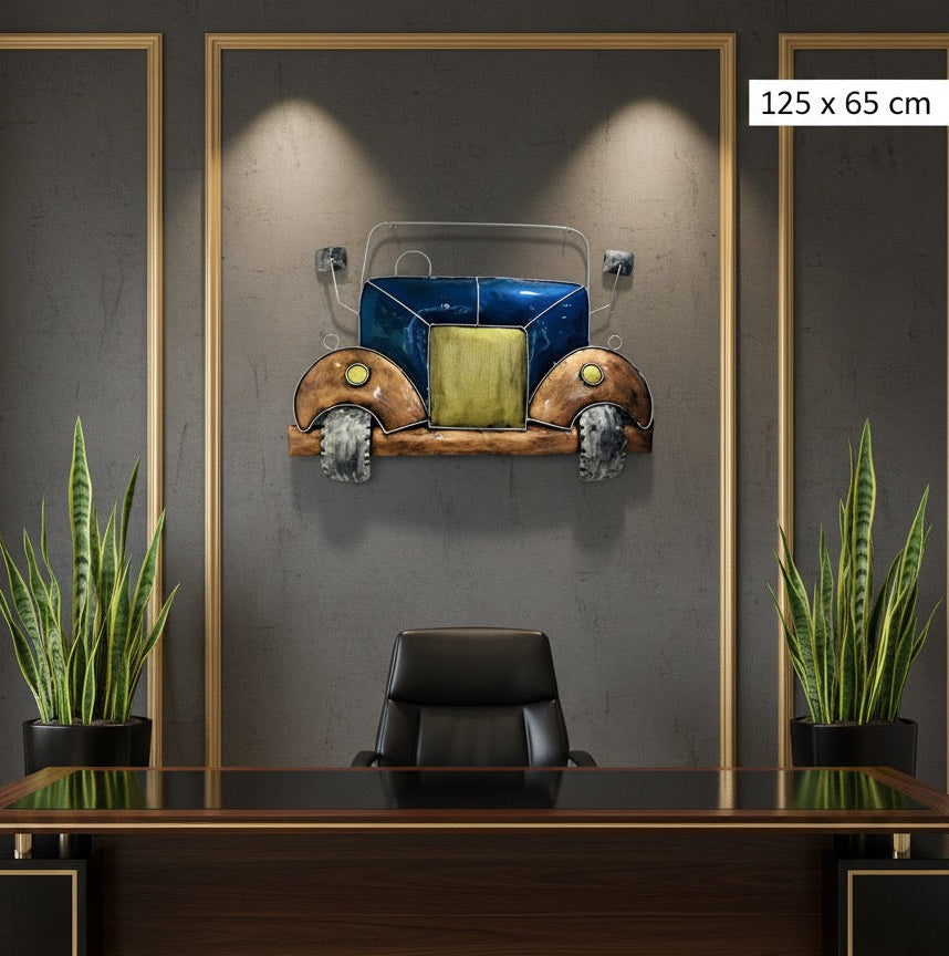 Jeep - decor of hanging in wall