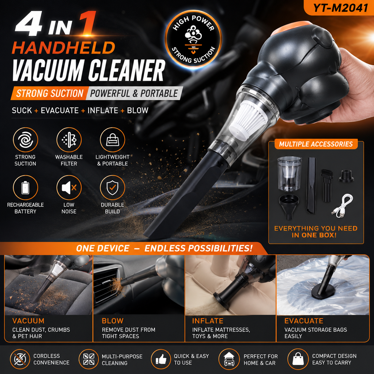 Mini vacuum cleaner