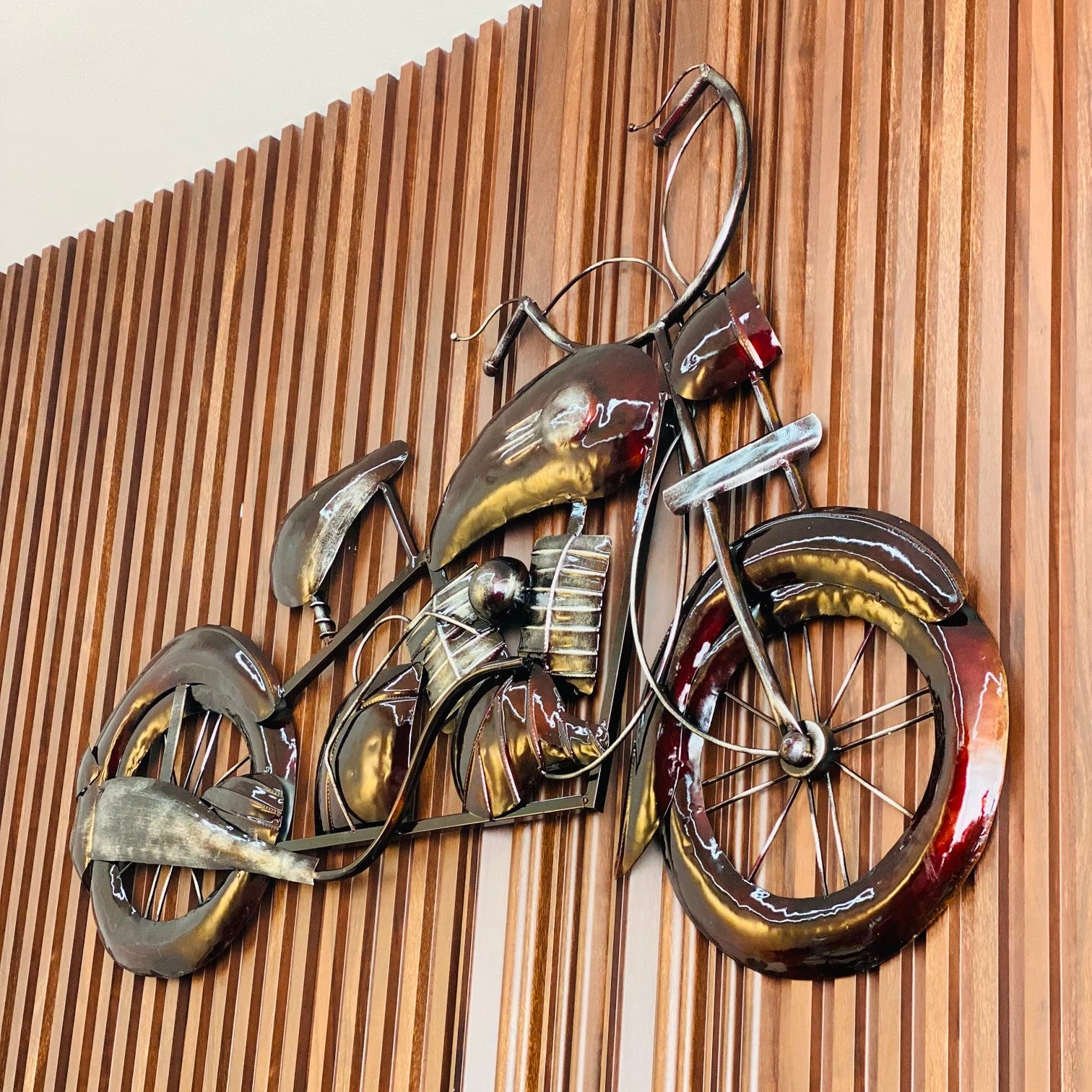 Bike art design for wall hanging