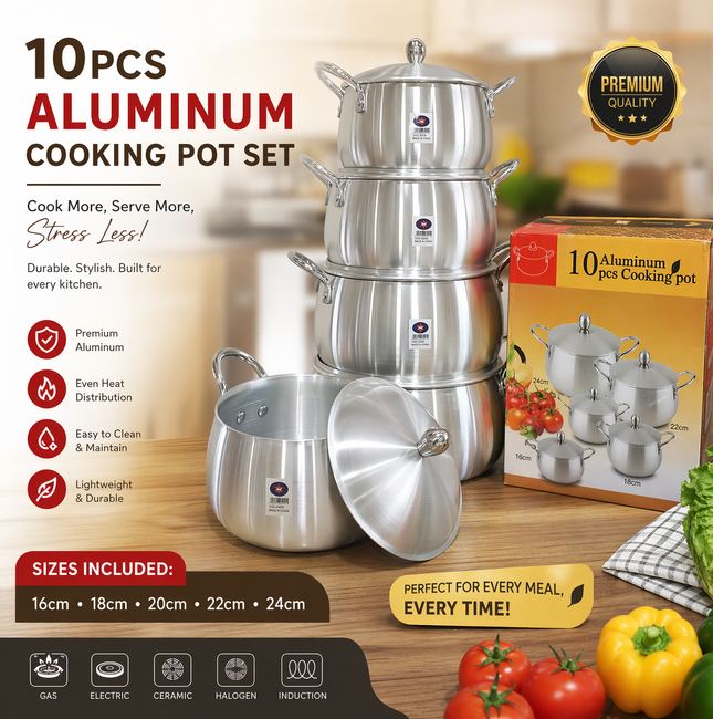 Aluminum cookware set