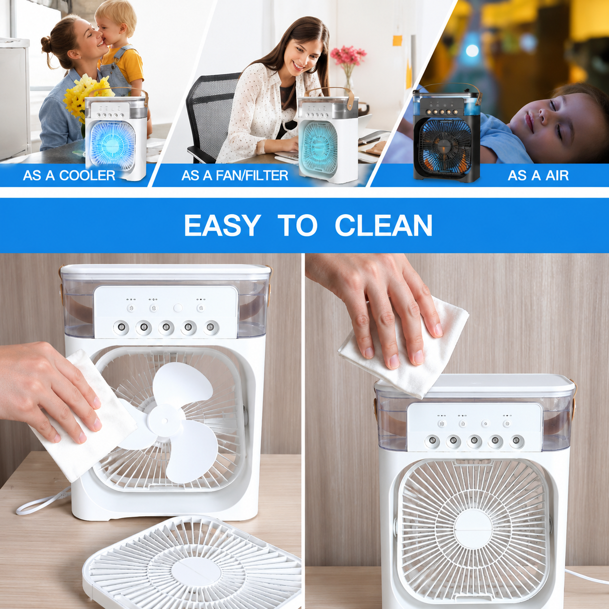Cooler fan electric