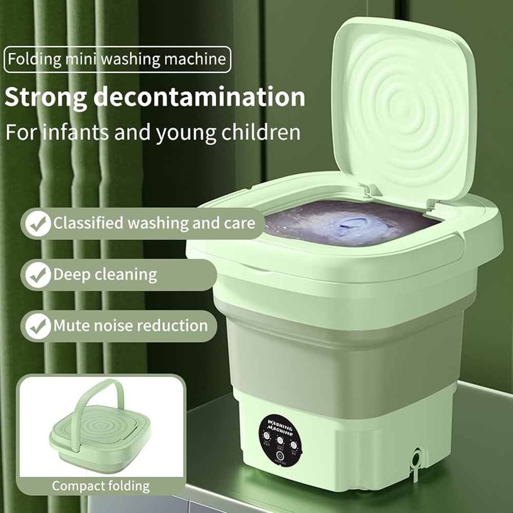 Portable washing machine electric