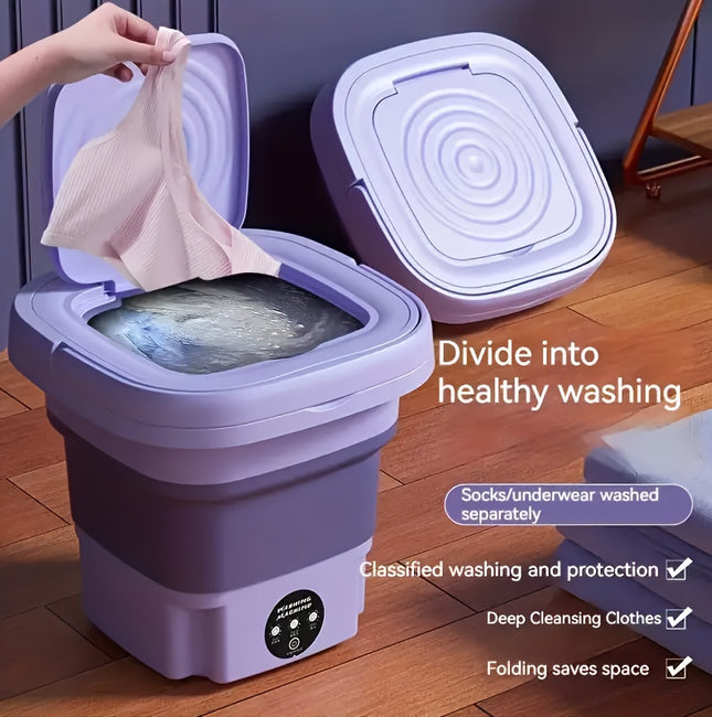 Portable washing machine electric